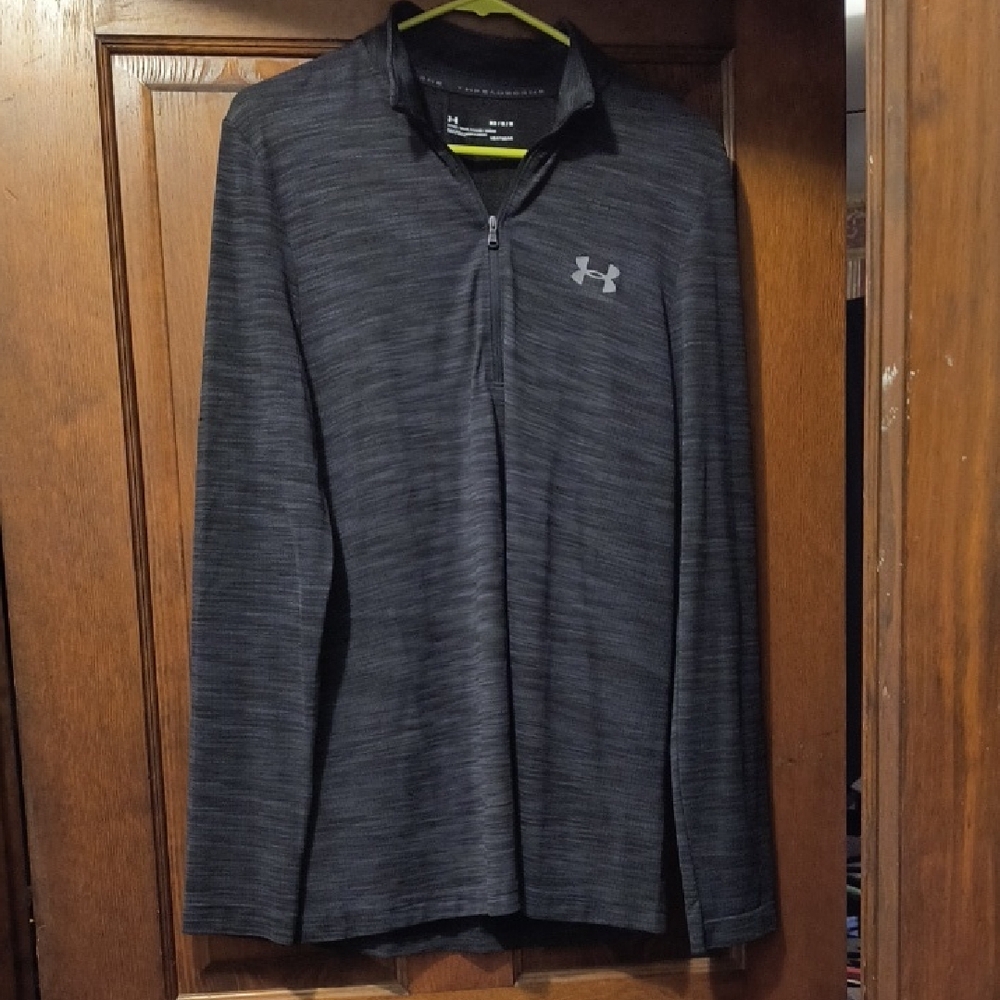Under Armour Charcoal Quarter-Zip Pullover